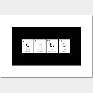 Chess T Chess Periodic Table Posters and Art